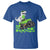 Lucky St Patricks Day Toddler Boys T Shirt T Rex Dino Riding Monster Truck Shamrock