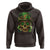 Sugar Skull St Patrick Day Hoodie De Los Muertos Lucky Shamrock