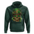 Sugar Skull St Patrick Day Hoodie De Los Muertos Lucky Shamrock