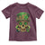 Sugar Skull St Patrick Day Toddler T Shirt De Los Muertos Lucky Shamrock
