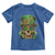 Sugar Skull St Patrick Day Toddler T Shirt De Los Muertos Lucky Shamrock