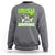 Funny Gamer St Patricks Day Sweatshirt Irish I Was Gaming Video Games Lovers