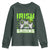 Funny Gamer St Patricks Day Youth Sweatshirt Irish I Was Gaming Video Games Lovers