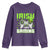 Funny Gamer St Patricks Day Youth Sweatshirt Irish I Was Gaming Video Games Lovers