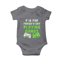 Video Game Controller Irish Gamer Boys St Patricks Day Baby Onesie
