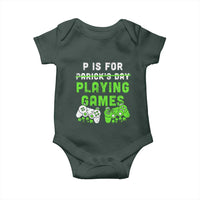 Video Game Controller Irish Gamer Boys St Patricks Day Baby Onesie