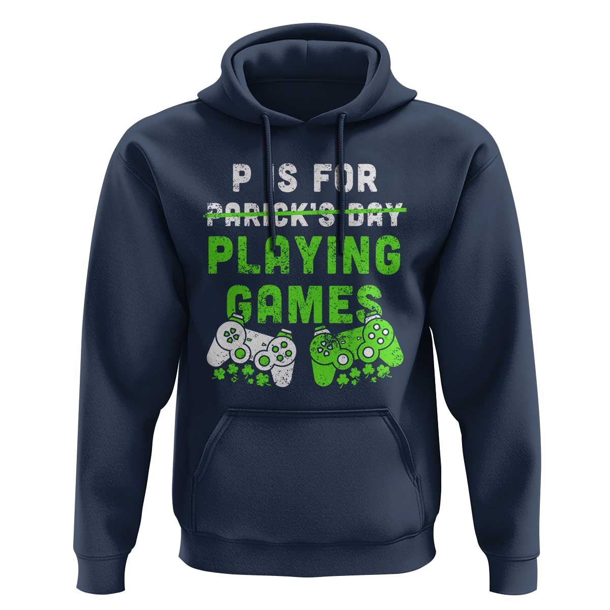 Video Game Controller Irish Gamer Boys St Patricks Day Hoodie