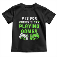 Video Game Controller Irish Gamer Boys St Patricks Day Toddler T Shirt