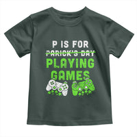 Video Game Controller Irish Gamer Boys St Patricks Day Toddler T Shirt