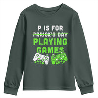 Video Game Controller Irish Gamer Boys St Patricks Day Youth Sweatshirt