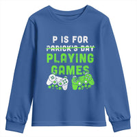 Video Game Controller Irish Gamer Boys St Patricks Day Youth Sweatshirt