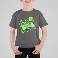 Irish Video Game Controller St Patrick Day Gamer T Shirt For Kid