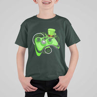 Irish Video Game Controller St Patrick Day Gamer T Shirt For Kid