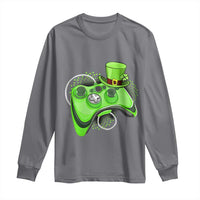 Irish Video Game Controller St Patrick Day Gamer Long Sleeve Shirt