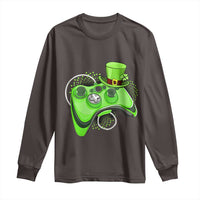 Irish Video Game Controller St Patrick Day Gamer Long Sleeve Shirt