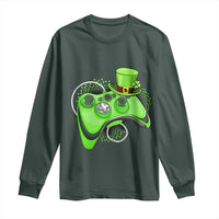 Irish Video Game Controller St Patrick Day Gamer Long Sleeve Shirt