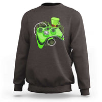 Irish Video Game Controller St Patrick Day Gamer Sweatshirt