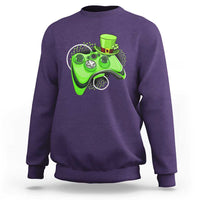 Irish Video Game Controller St Patrick Day Gamer Sweatshirt
