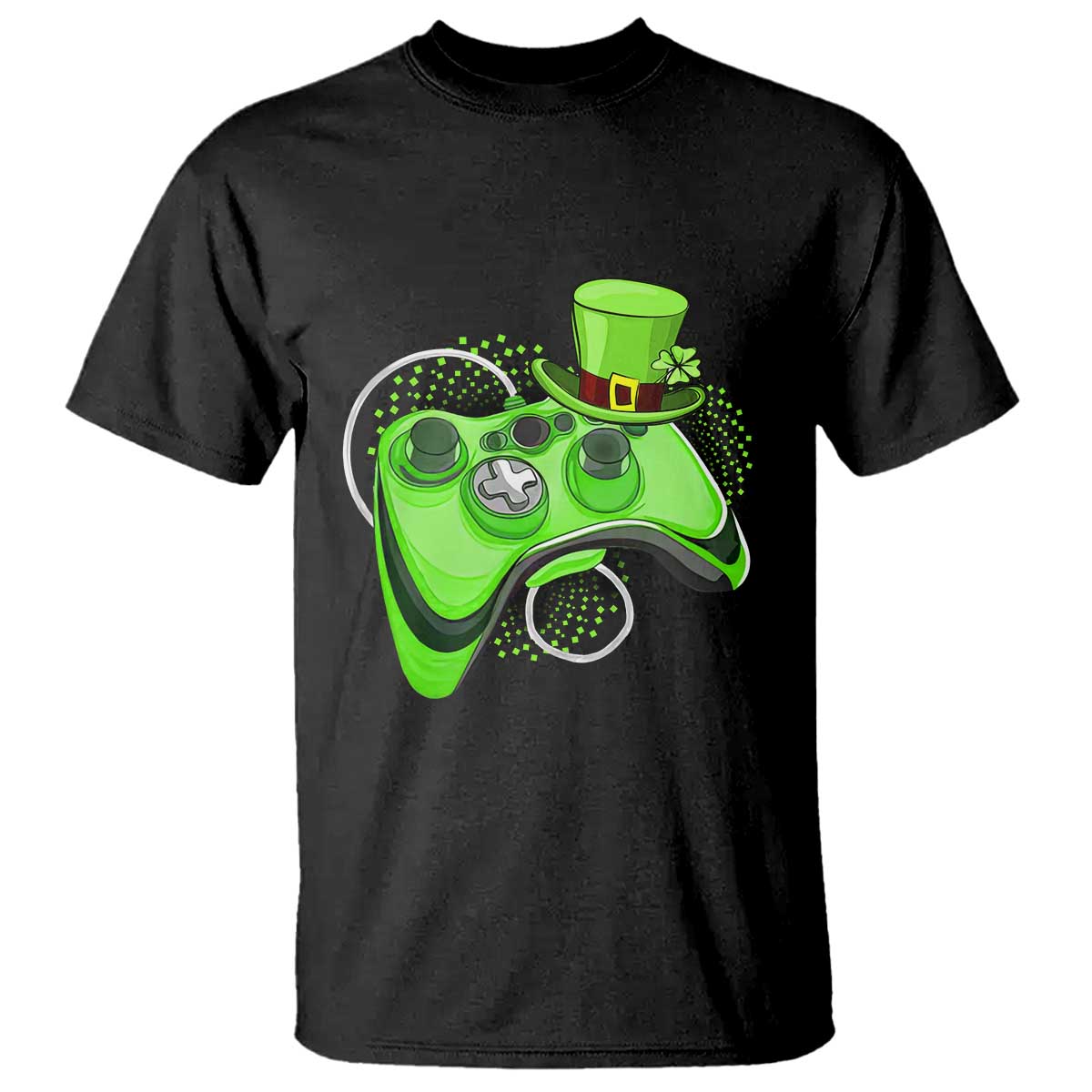 Irish Video Game Controller St Patrick Day Gamer T Shirt