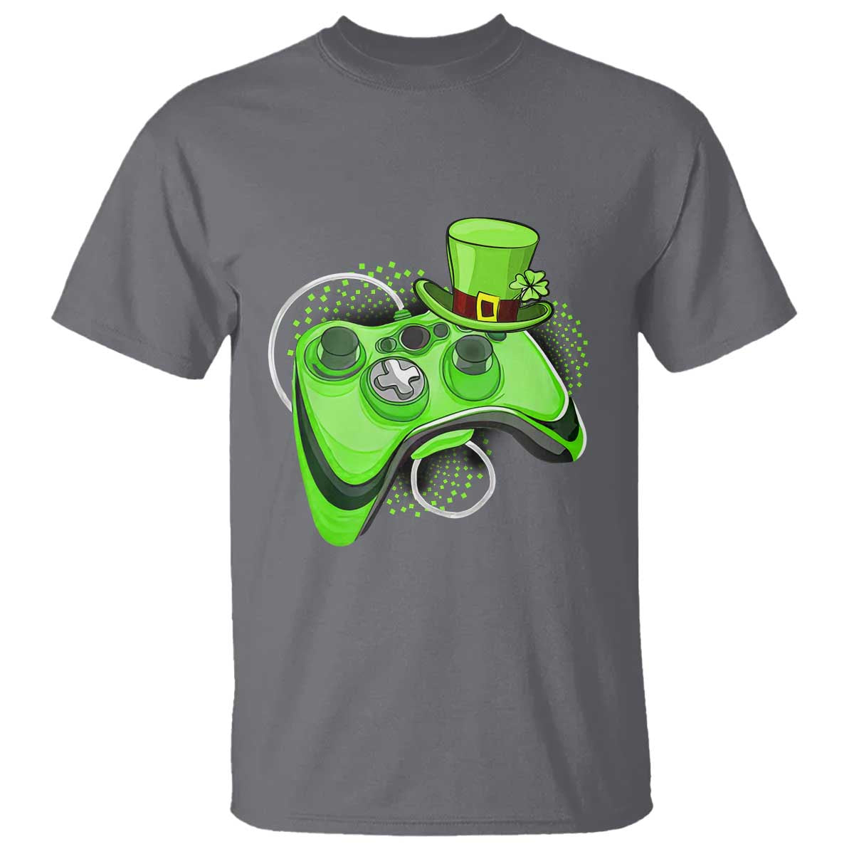 Irish Video Game Controller St Patrick Day Gamer T Shirt