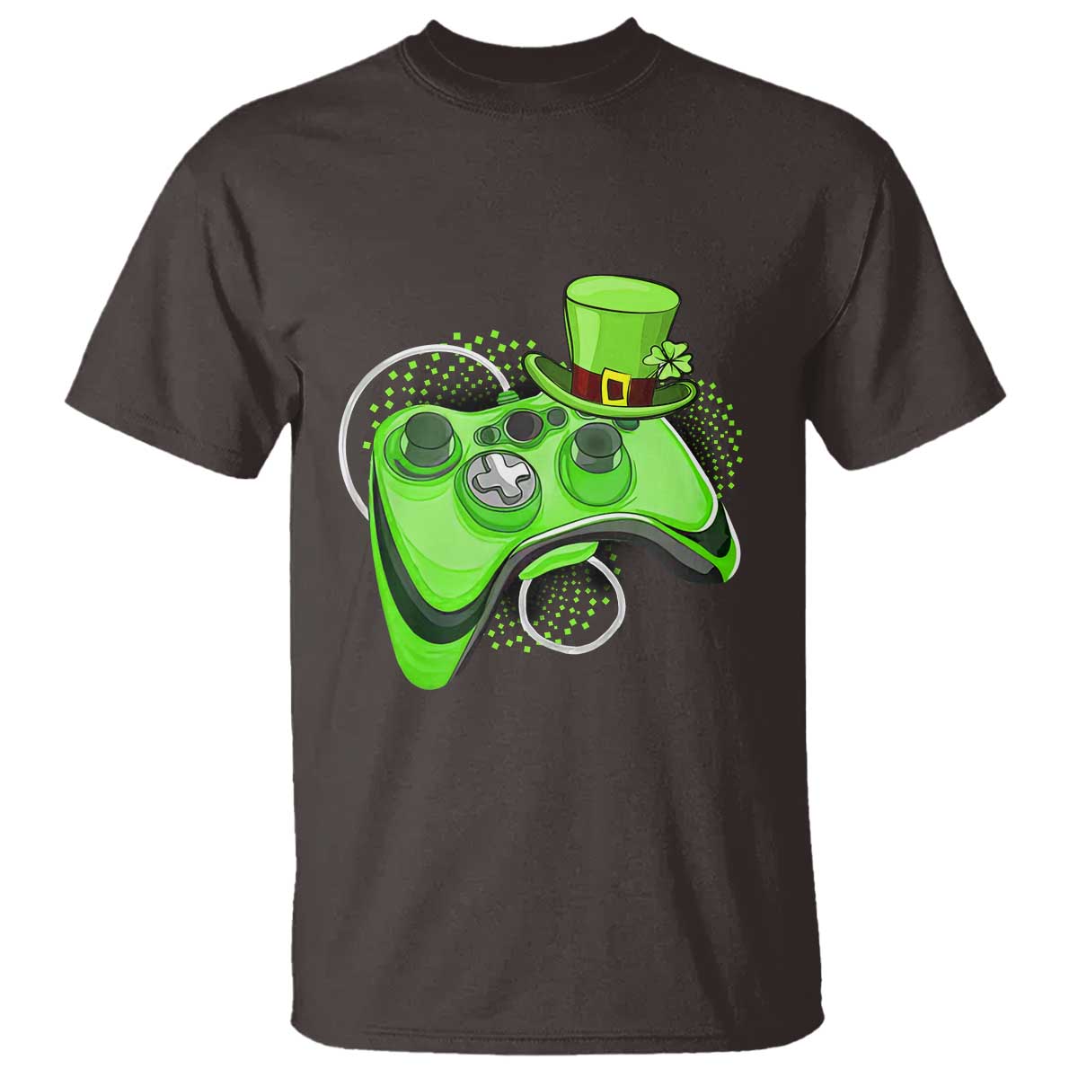 Irish Video Game Controller St Patrick Day Gamer T Shirt