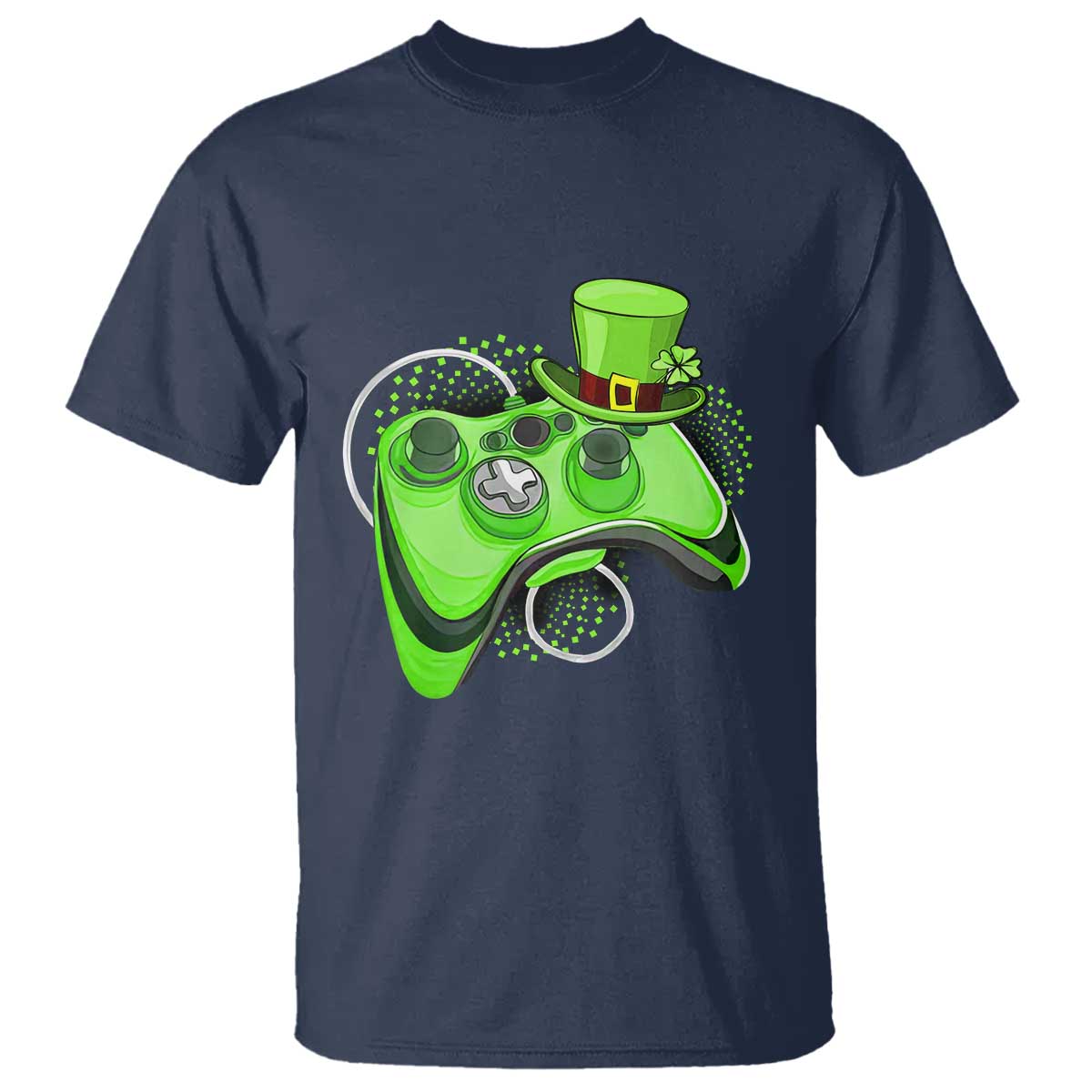 Irish Video Game Controller St Patrick Day Gamer T Shirt