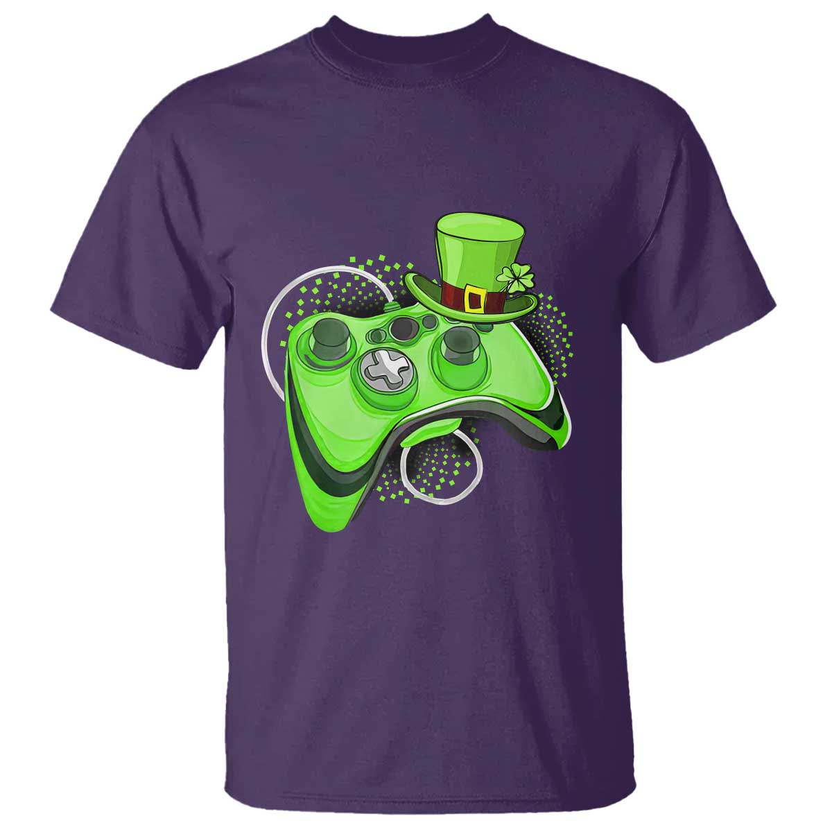 Irish Video Game Controller St Patrick Day Gamer T Shirt