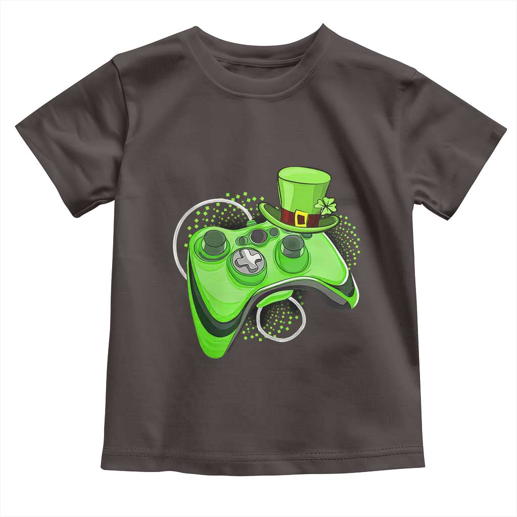 Irish Video Game Controller St Patrick Day Gamer Toddler T Shirt