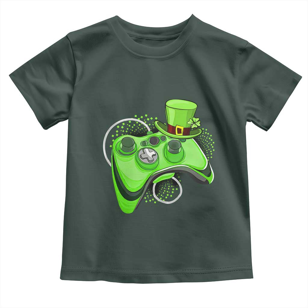 Irish Video Game Controller St Patrick Day Gamer Toddler T Shirt