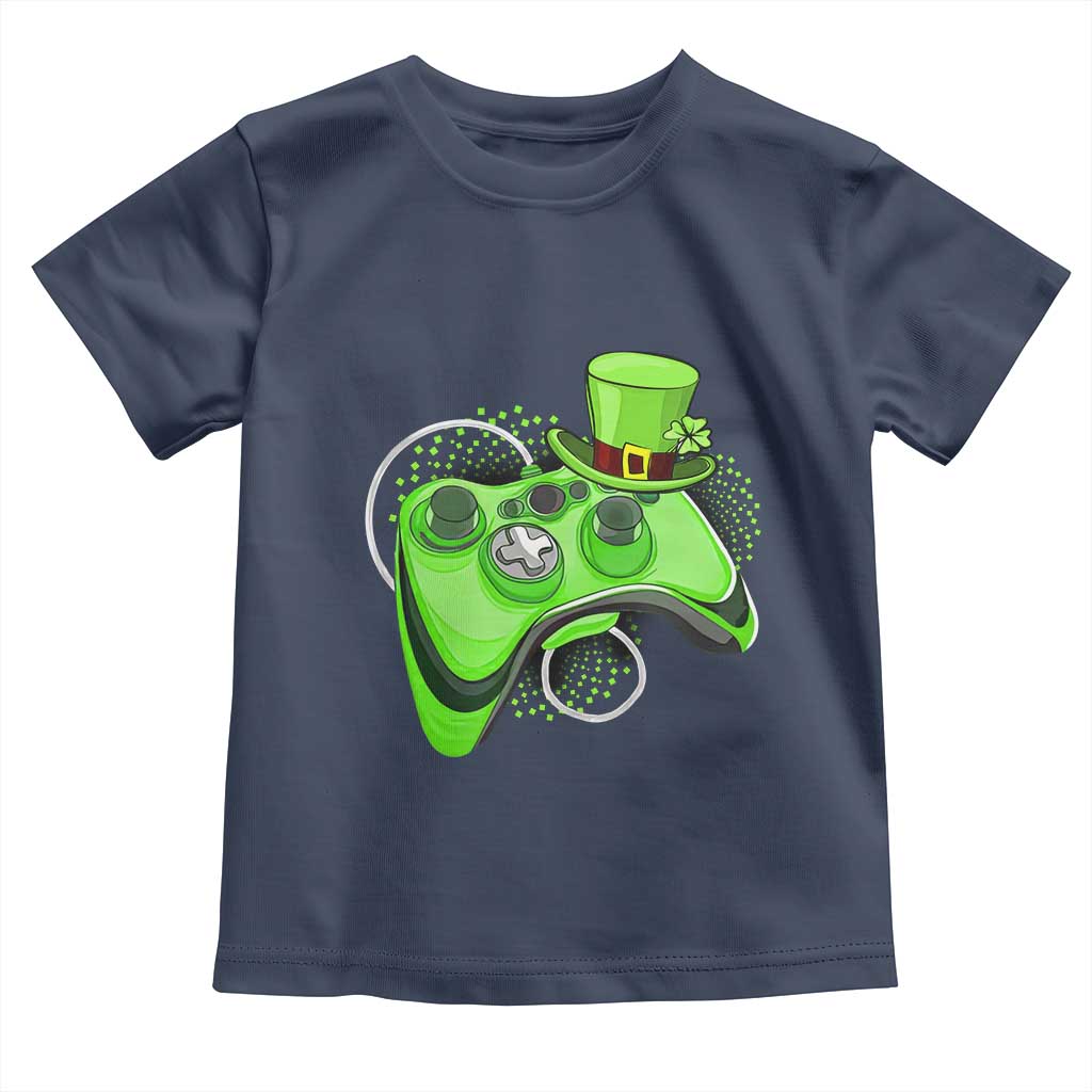 Irish Video Game Controller St Patrick Day Gamer Toddler T Shirt