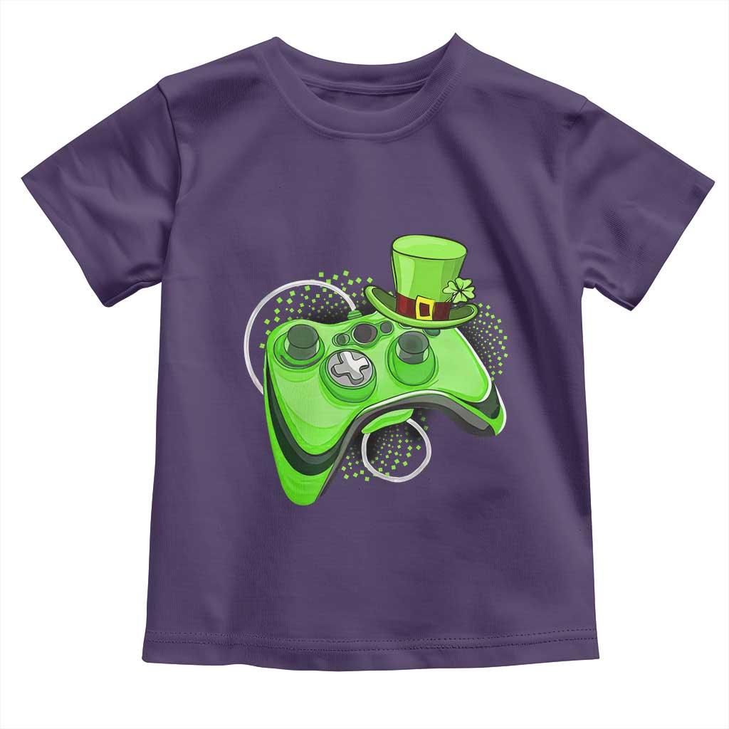 Irish Video Game Controller St Patrick Day Gamer Toddler T Shirt
