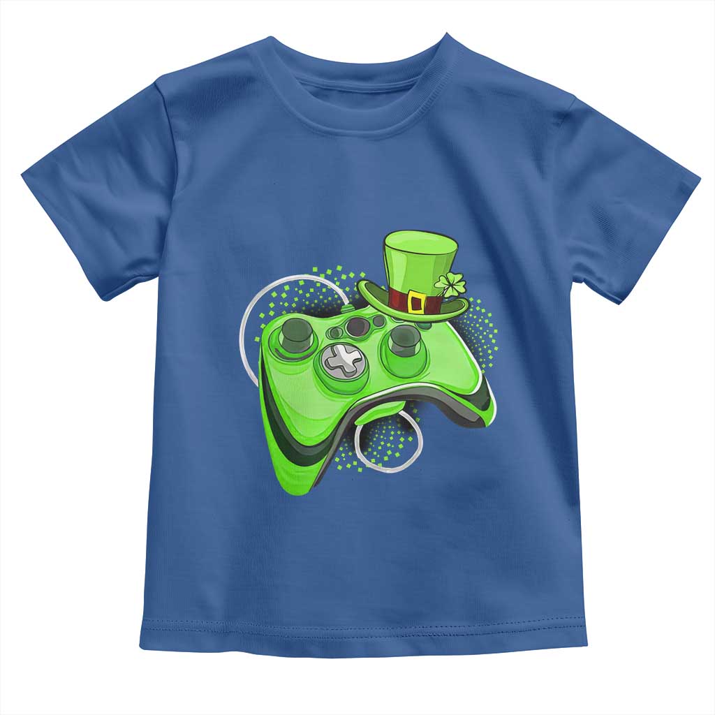Irish Video Game Controller St Patrick Day Gamer Toddler T Shirt