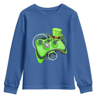 Irish Video Game Controller St Patrick Day Gamer Youth Sweatshirt