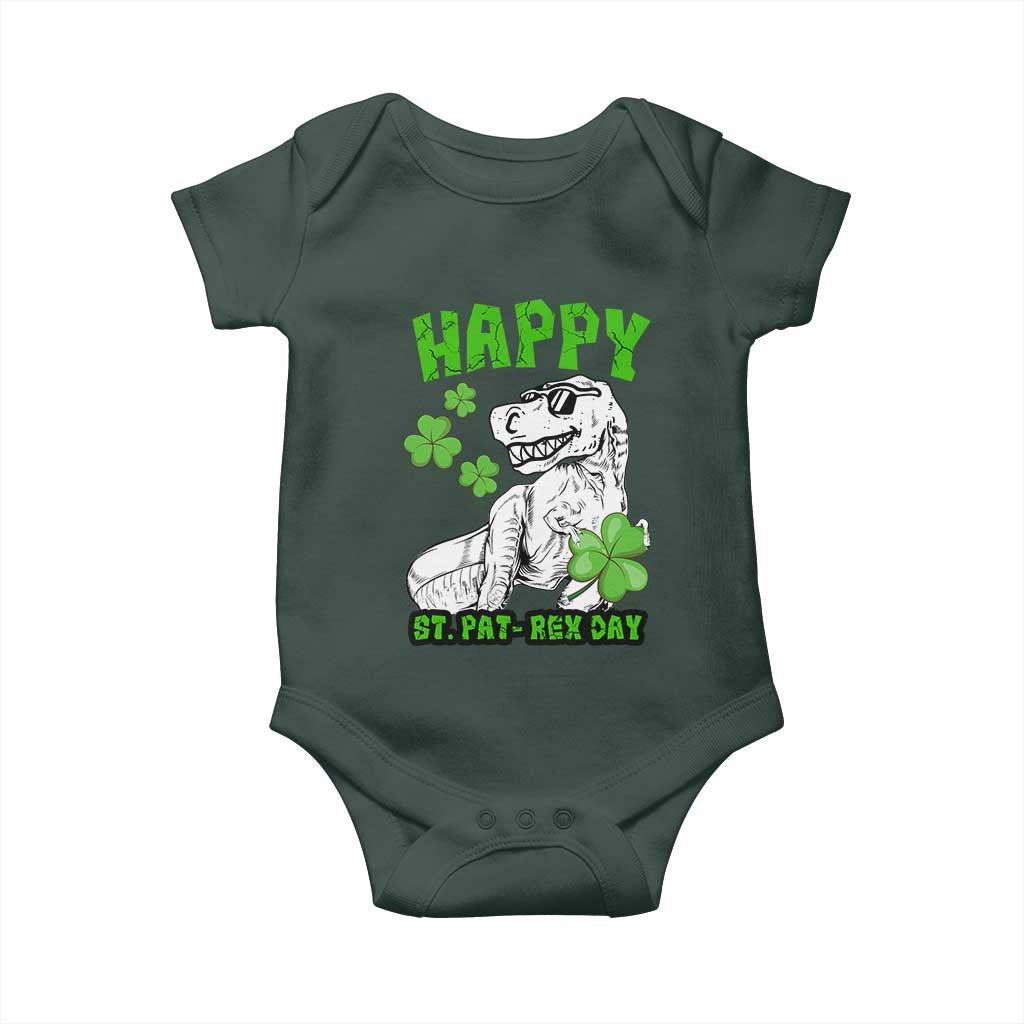 Dinosaur St Patricks Day Baby Onesie Irish Boy School Toddler