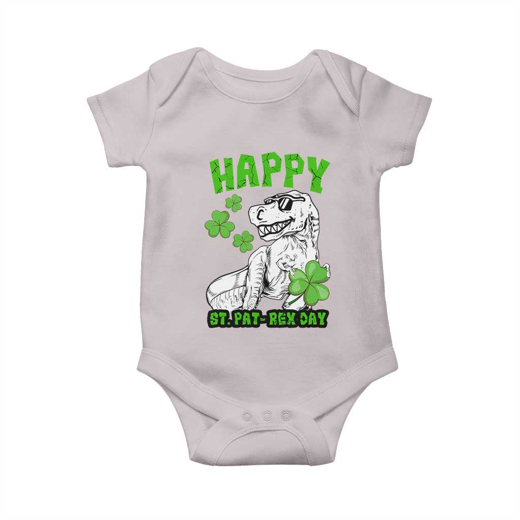 Dinosaur St Patricks Day Baby Onesie Irish Boy School Toddler