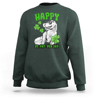 Dinosaur St Patricks Day Sweatshirt Irish Boy School Toddler