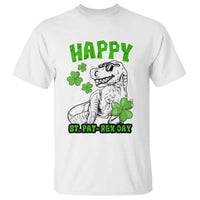 Dinosaur St Patricks Day T Shirt Irish Boy School Toddler