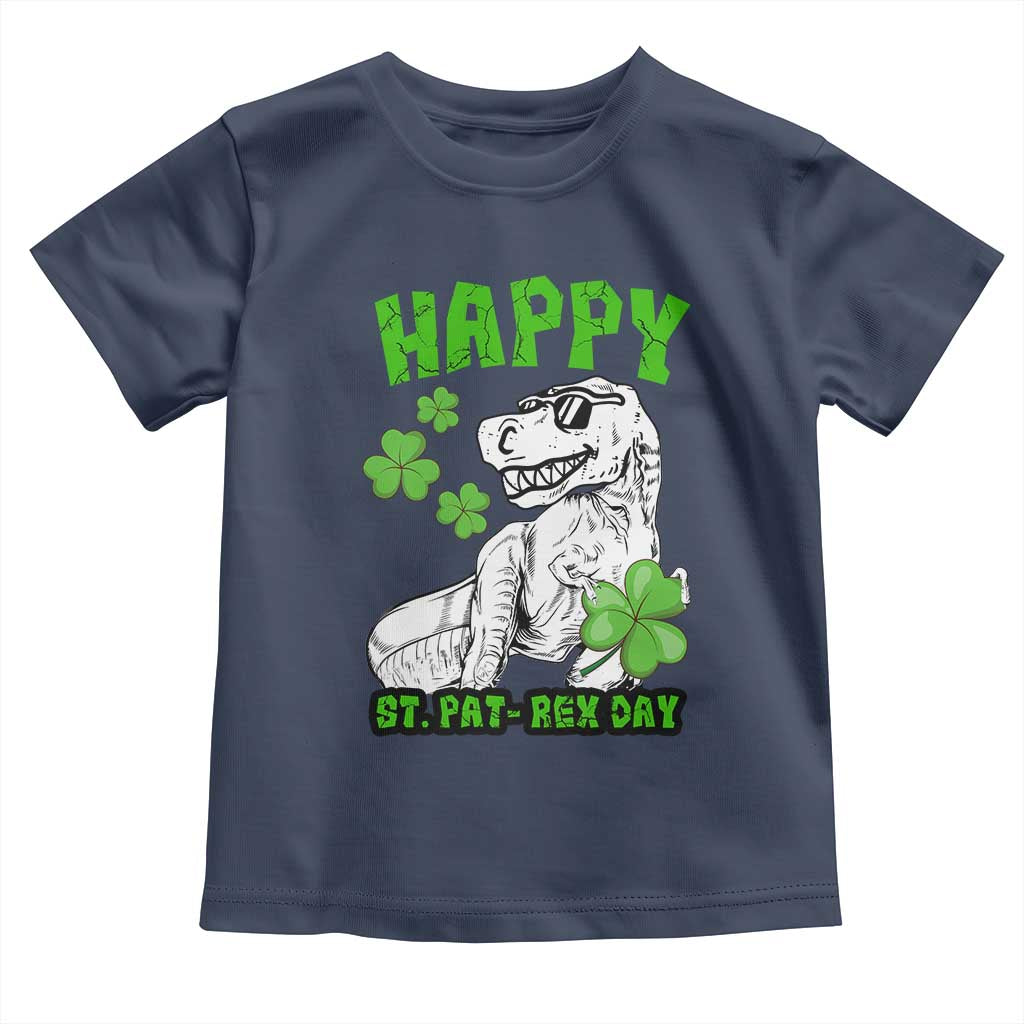Dinosaur St Patricks Day Toddler T Shirt Irish Boy School Toddler
