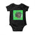 Funny Cat Meme St Patricks Day Baby Onesie Lucky Shamrock Goofy Ahh Cat