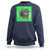 Funny Cat Meme St Patricks Day Sweatshirt Lucky Shamrock Goofy Ahh Cat