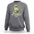 St. Patrick's Day Irish Cat Sweatshirt Kitty Saint Pattys Lucky Shamrocks