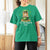 St. Patrick's Day Irish Cat T Shirt For Women Kitty Saint Pattys Lucky Shamrocks