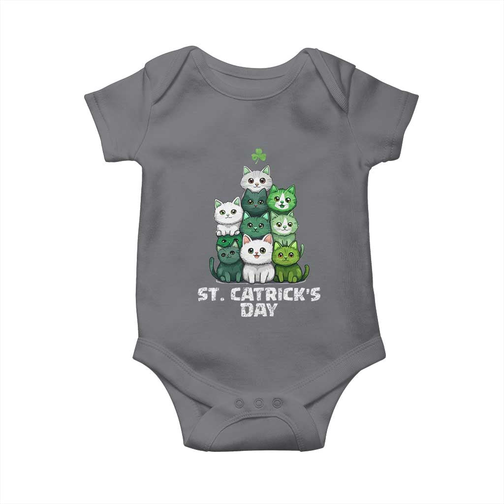St. Patrick's Day Irish Cat Baby Onesie Cute Cats Saint Pattys