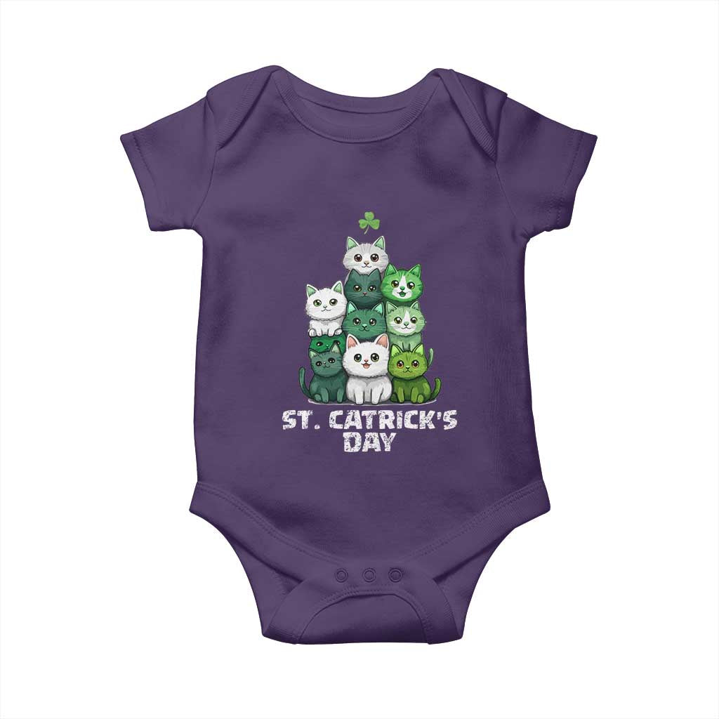 St. Patrick's Day Irish Cat Baby Onesie Cute Cats Saint Pattys