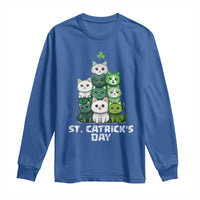 St. Patrick's Day Irish Cat Long Sleeve Shirt Cute Cats Saint Pattys