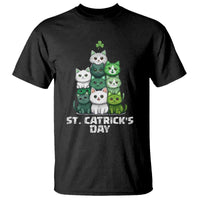 St. Patrick's Day Irish Cat T Shirt Cute Cats Saint Pattys