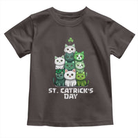 St. Patrick's Day Irish Cat Toddler T Shirt Cute Cats Saint Pattys