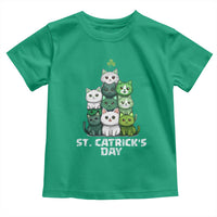 St. Patrick's Day Irish Cat Toddler T Shirt Cute Cats Saint Pattys