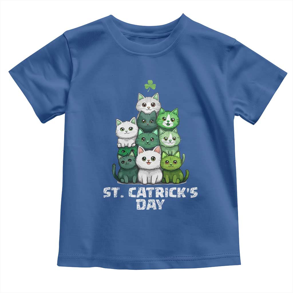 St. Patrick's Day Irish Cat Toddler T Shirt Cute Cats Saint Pattys