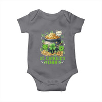 Cats St Patricks Day Baby Onesie Pot Of Gold Kitty Lover Lucky Irish